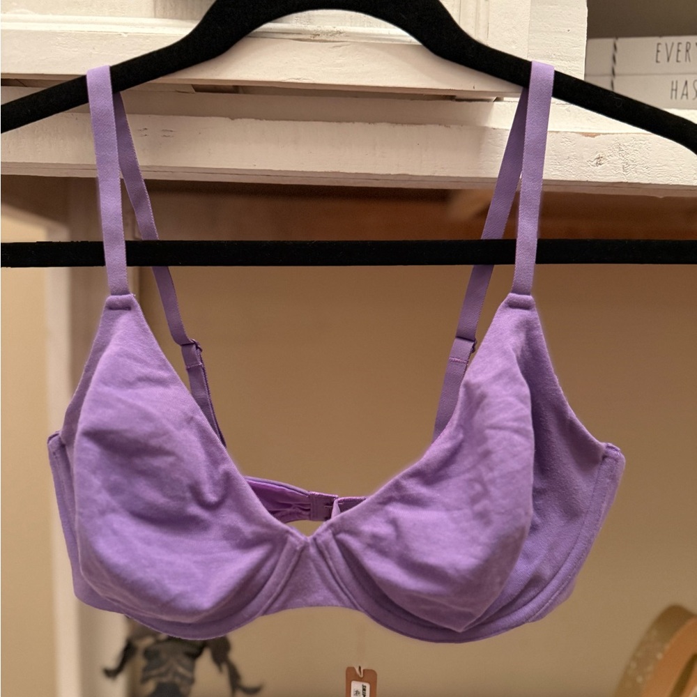 SKIMS Purple Bra